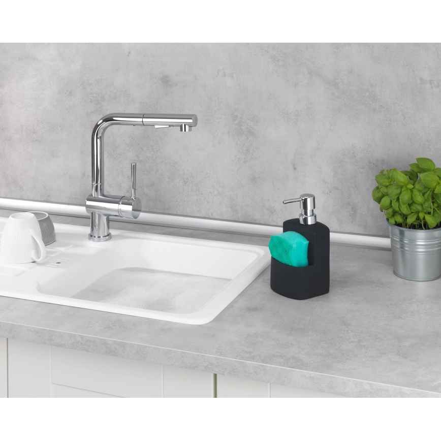 WENKO 3620117800 - Dozownik mydła FESTIVAL 10x18 cm czarny