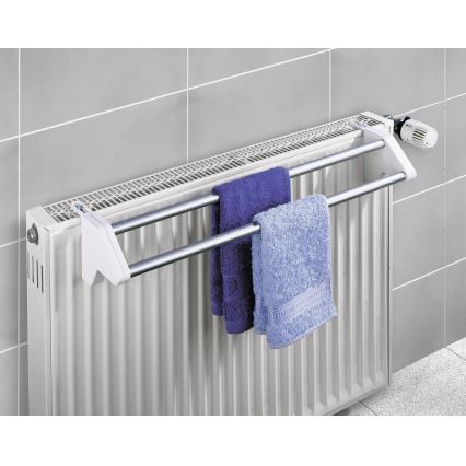 WENKO 3702100 - Suszarka 13x11,5 cm srebrna/biała