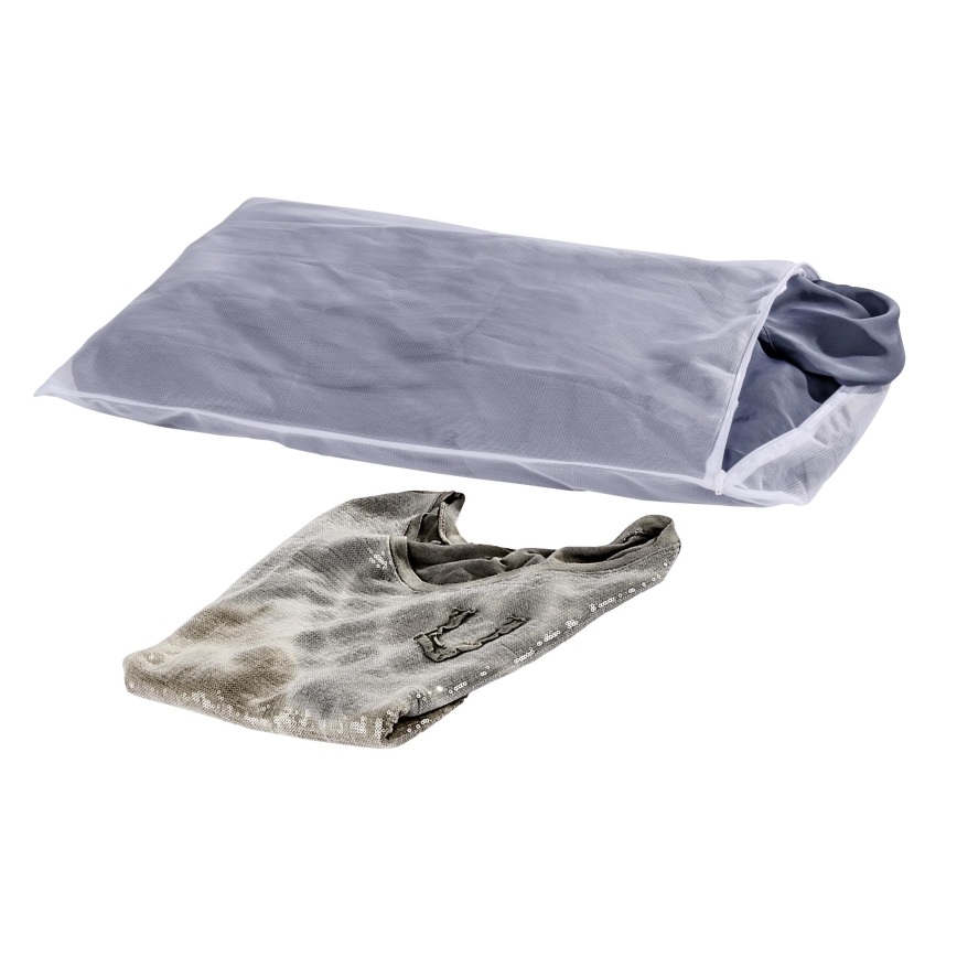 WENKO 3751700100 - Siatka do prania JUMBO 50x70 cm biała