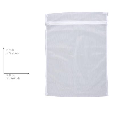 WENKO 3751700100 - Siatka do prania JUMBO 50x70 cm biała