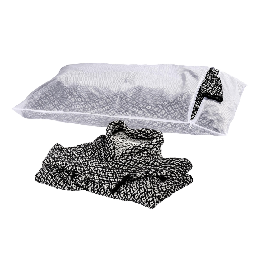 WENKO 3751900100 - Siatka do prania 90 x 60 cm, biała