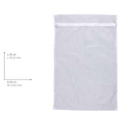 WENKO 3751900100 - Siatka do prania 90 x 60 cm, biała