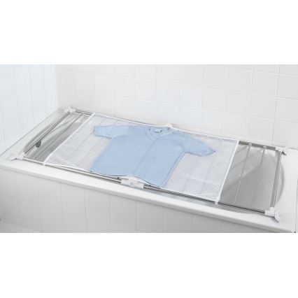 WENKO 3772020100 - Suszarka PROFI 65x150 cm nierdzewna/srebrna/biała