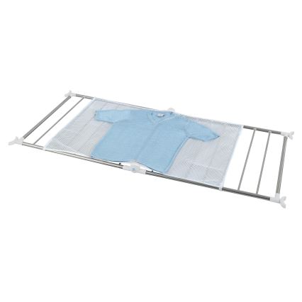 WENKO 3772020100 - Suszarka PROFI 65x150 cm nierdzewna/srebrna/biała
