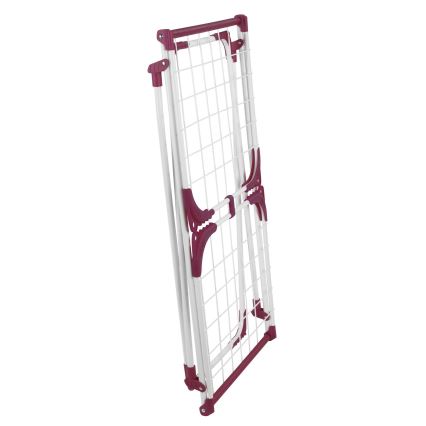 WENKO 3774021100 - Suszarka na pranie SUMMER DRY 153x76 cm biała/różowa