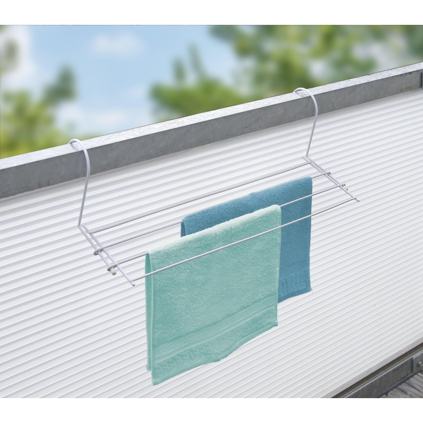 WENKO 3780010100 - Suszarka na pranie 58x16 cm biała