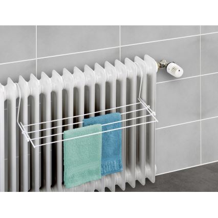 WENKO 3780010100 - Suszarka na pranie 58x16 cm biała