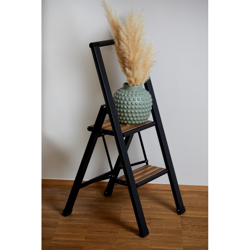 WENKO 50482100 - Schodki ALU-DESIGN 44x101 cm czarne