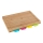 WENKO 53064100 - Deska do krojenia 32,5x22,5 cm brązowa/wielobarwna