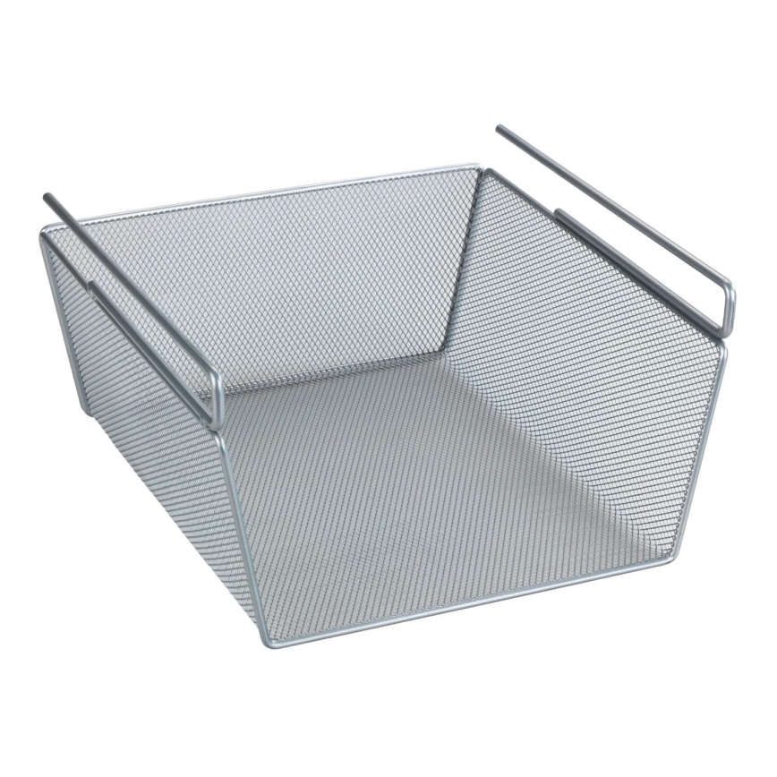WENKO 53142100 - Koszyk 27,5x28 cm srebrny