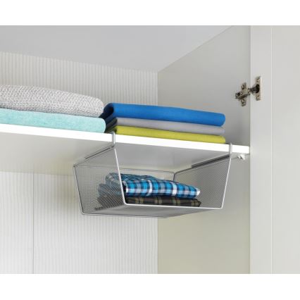 WENKO 53142100 - Koszyk 27,5x28 cm srebrny