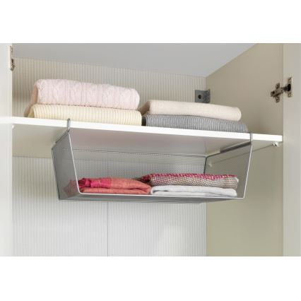 WENKO 53143100 - Kosz 49x28 cm srebrny