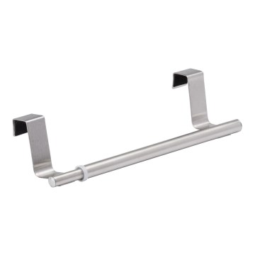 WENKO 53245100 - Uchwyt na ręczniki TELESCOPE 7x6 cm srebrny/czarny