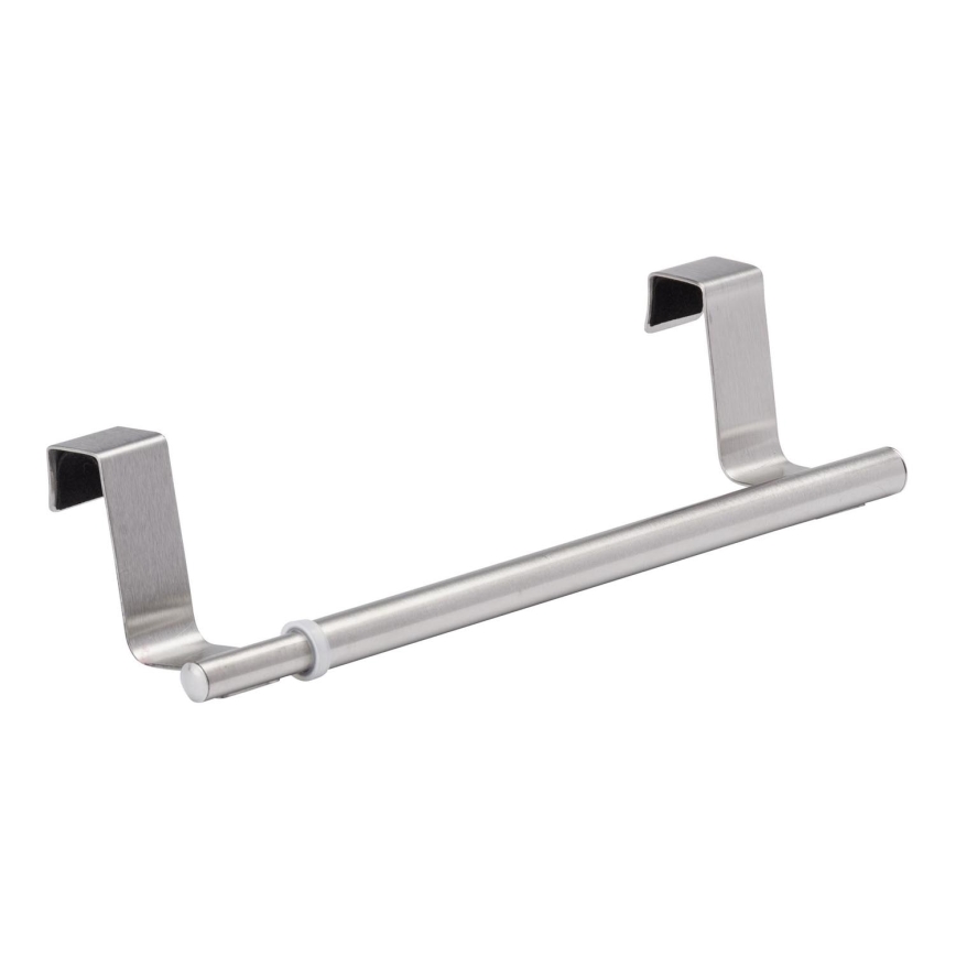 WENKO 53245100 - Uchwyt na ręczniki TELESCOPE 7x6 cm srebrny/czarny