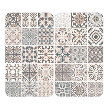 WENKO 53904100 - Pokrywa płyty grzewczej 30x52 cm kolorowa/szara/przezroczysta