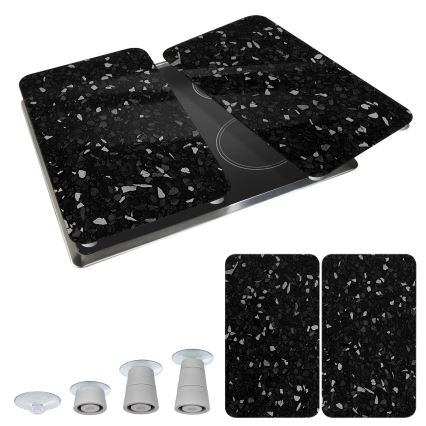 WENKO 53905100 - Pokrywa 30 x 52 cm, wielobarwna/szara/przezroczysta