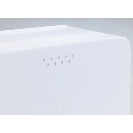 WENKO 54099100 - Chlebak KUBO 35x26,5 cm biały/brązowy