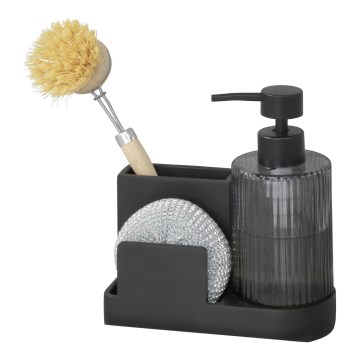 WENKO 54654100 - Organizer PINA 16x17 cm czarny