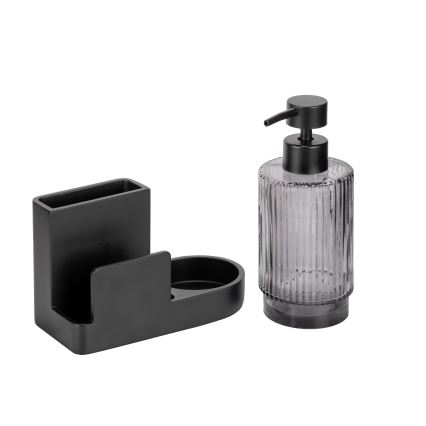 WENKO 54654100 - Organizer PINA 16x17 cm czarny