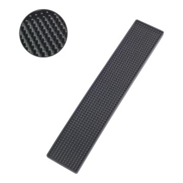 WENKO 54700100 - Mata ociekowa 42x8 cm czarna
