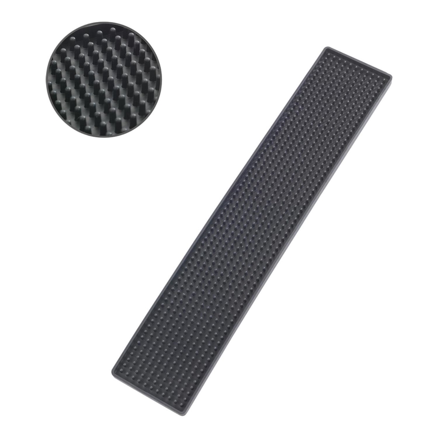 WENKO 54700100 - Mata ociekowa 42x8 cm czarna