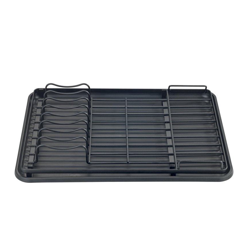 WENKO 54798100 - Ociekacz do naczyń AMY 42,5x31,5 cm czarny