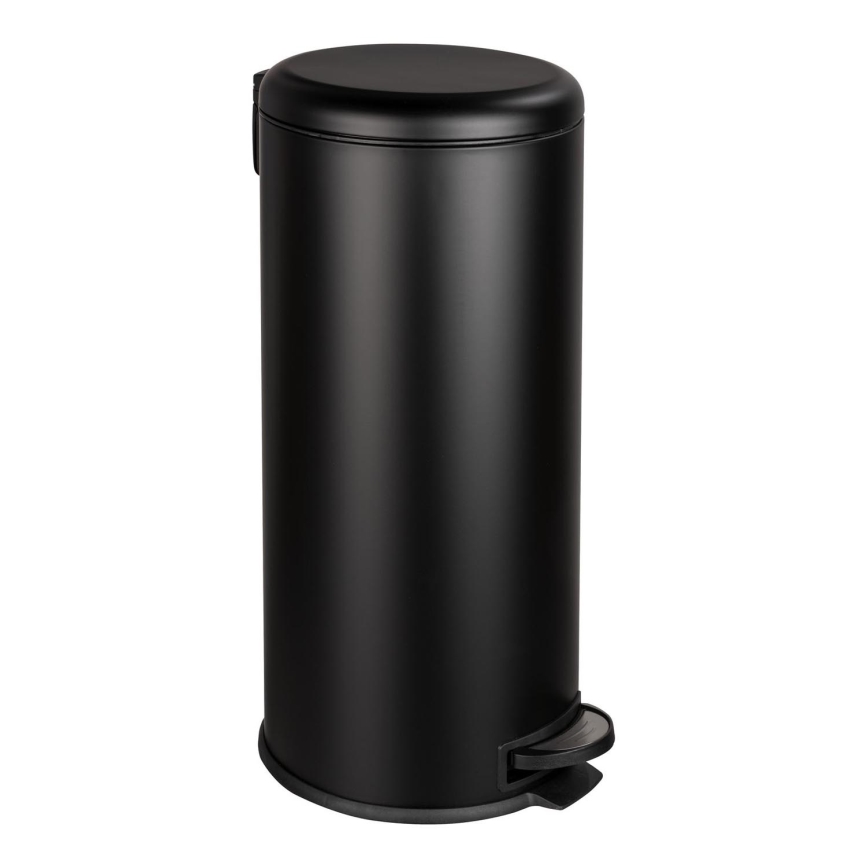 WENKO 54915100 - Kosz LEMAN 30,5x64 cm czarny