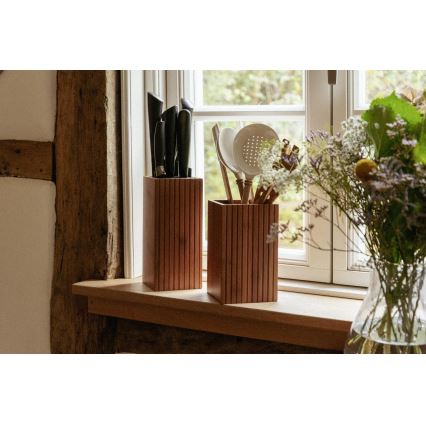 WENKO 54941100 - 3-częściowy zestaw przyborów kuchennych 11x18 cm, brązowy