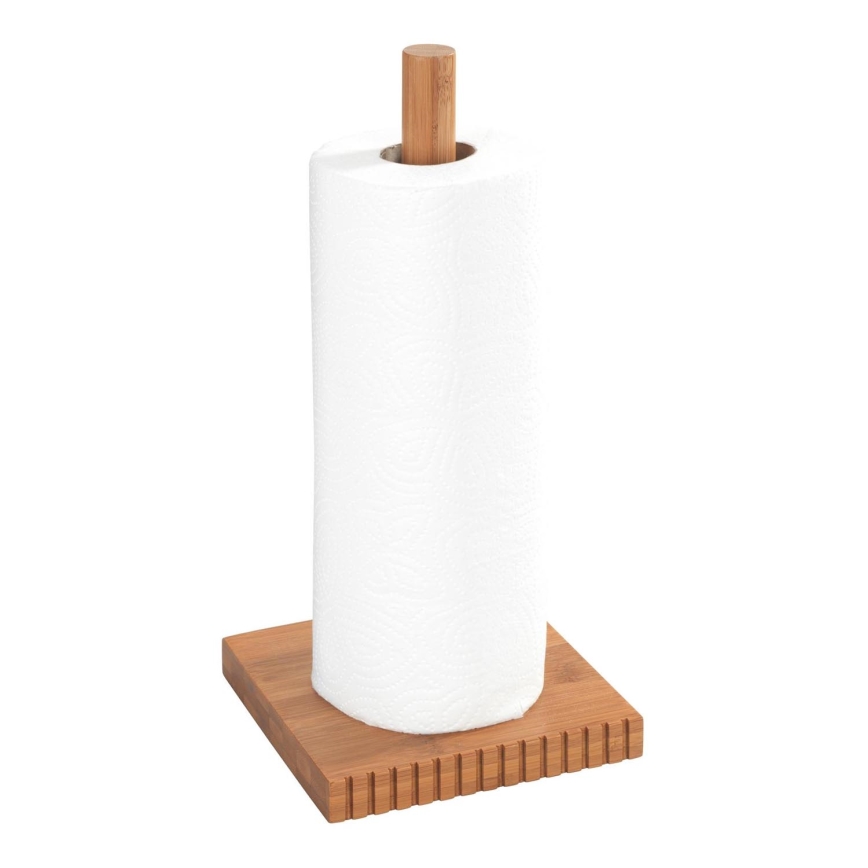 WENKO 54946100 - Uchwyt na rolki MERA 15x33 cm, brązowy