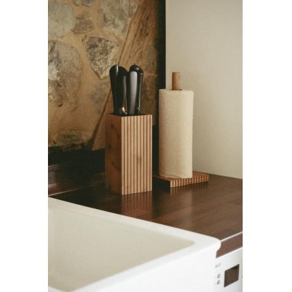 WENKO 54946100 - Uchwyt na rolki MERA 15x33 cm, brązowy