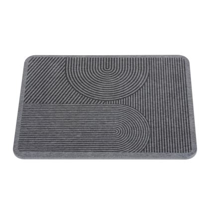 WENKO 54955100 - Mata ociekowa DAMON 40x30 cm diatomit/szary