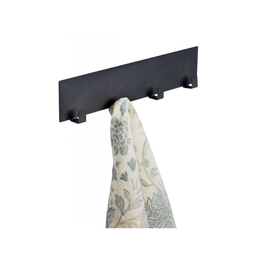 WENKO 55014100-Haczyk BLACK OUTDOOR KITCHEN 30x6,5 cm czarny