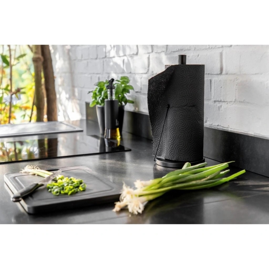 WENKO 55015100 - Uchwyt BLACK OUTDOOR KITCHEN 15x33 cm, czarny