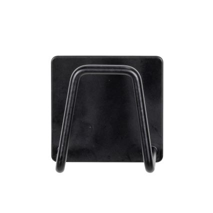 WENKO 55071100 - Uchwyt BLACK OUTDOOR KITCHEN 5x5 cm stal nierdzewna/czarny