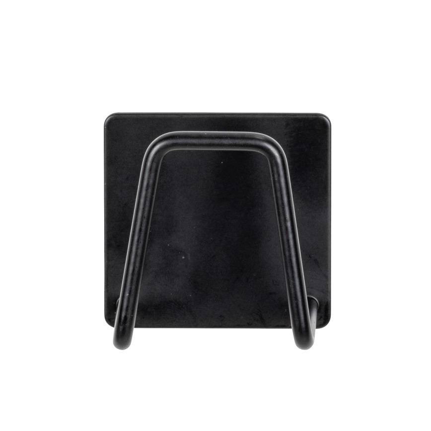 WENKO 55071100 - Uchwyt BLACK OUTDOOR KITCHEN 5x5 cm stal nierdzewna/czarny