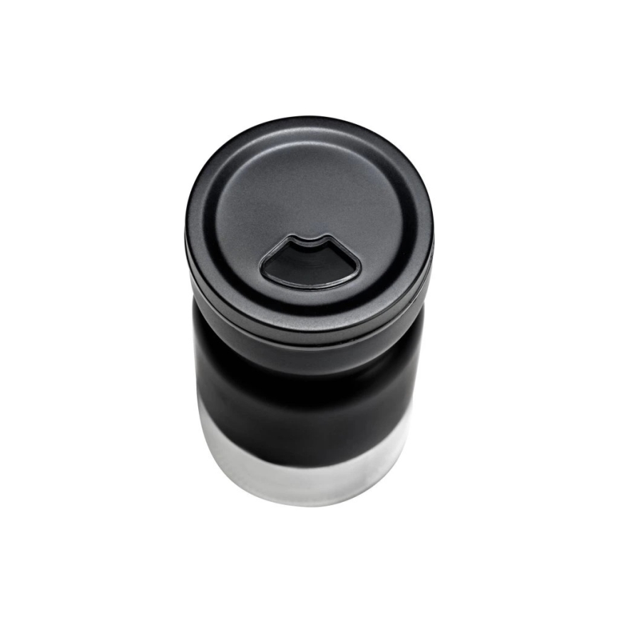 WENKO 55081100 - Zestaw do przypraw BLACK OUTDOOR KITCHEN 12x14,5 cm przezroczysty/czarny