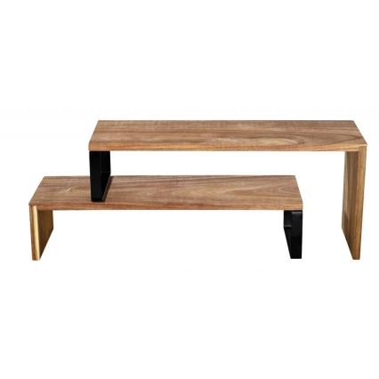 WENKO 55097100-Półka BLACK OUTDOOR KITCHEN 36x16 cm brązowa/czarna