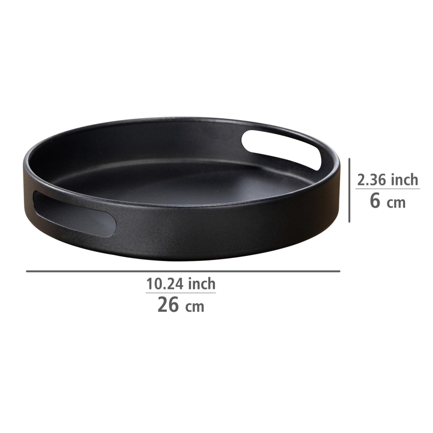 WENKO 55098100 - Taca BLACK OUTDOOR KITCHEN 26x6 cm czarna