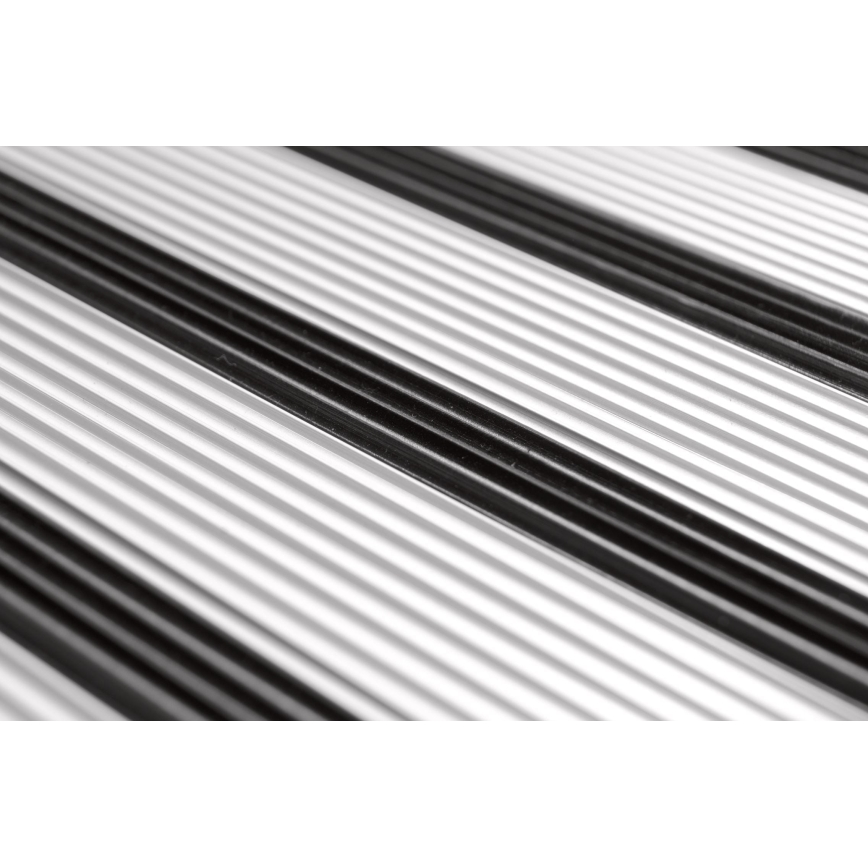 WENKO 601011100 - Schodki ALU-DESIGN 44x101 cm, srebrno-czarne