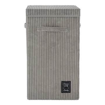 WENKO 62044100 - Kosz na pranie CORA 33x58 cm szary