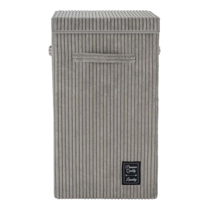 WENKO 62044100 - Kosz na pranie CORA 33x58 cm szary