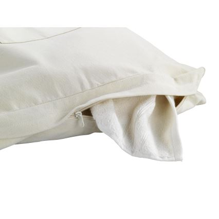 WENKO 62107100 - Kosz na pranie CANGURO 52x81 cm beżowy/srebrny