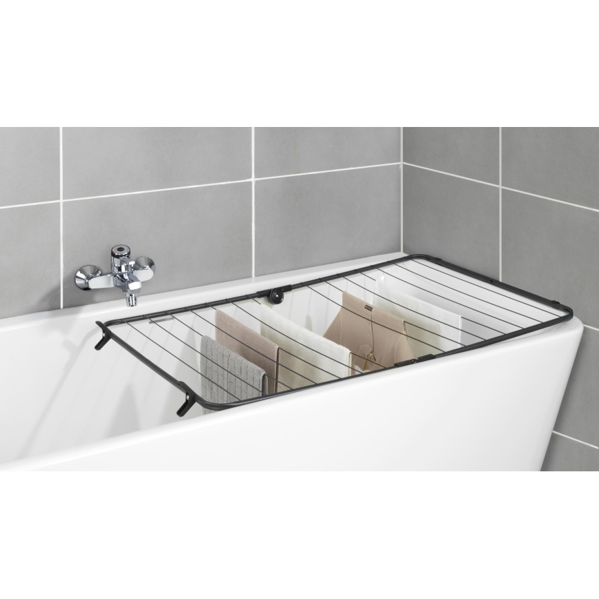 WENKO 63003100 - Suszarka na pranie CHAMPION 65x114 cm czarna