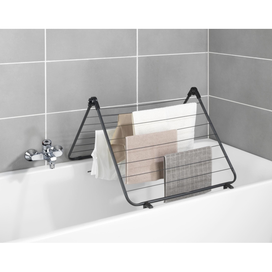 WENKO 63003100 - Suszarka na pranie CHAMPION 65x114 cm czarna