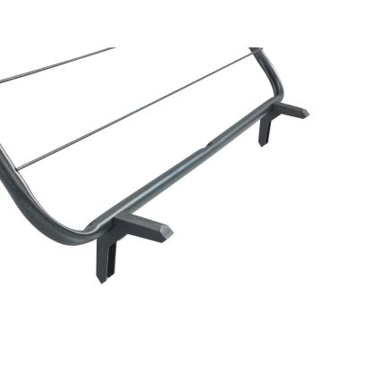 WENKO 63003100 - Suszarka na pranie CHAMPION 65x114 cm czarna
