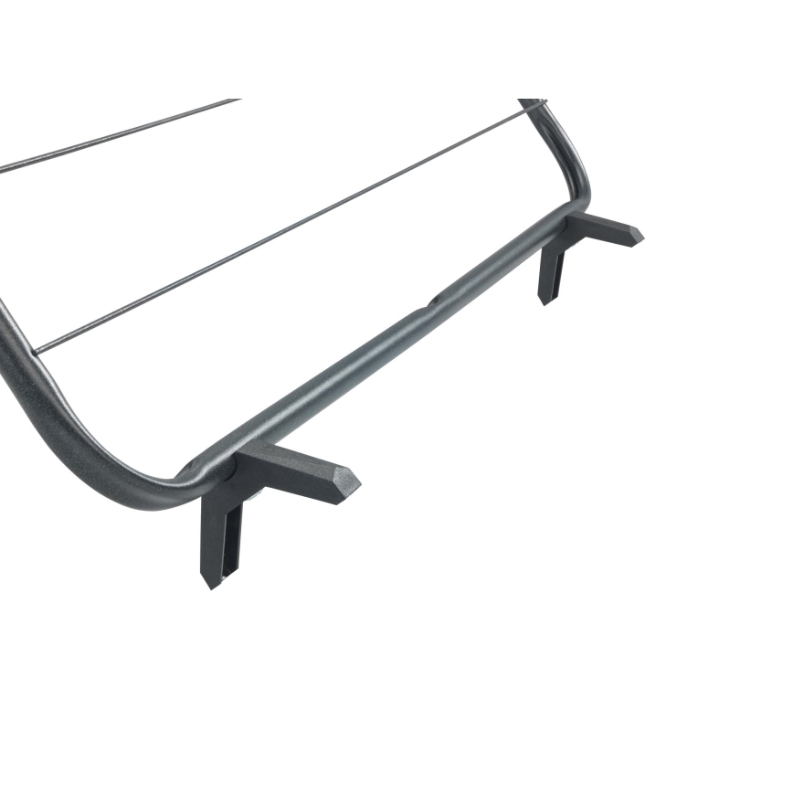 WENKO 63003100 - Suszarka na pranie CHAMPION 65x114 cm czarna