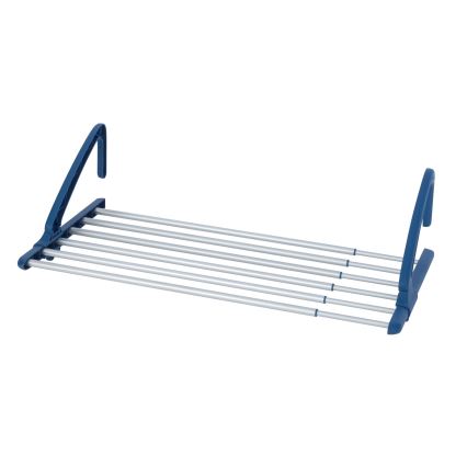 WENKO 63005800 - Suszarka na pranie 37,5x21 cm stal nierdzewna/srebrna/niebieska