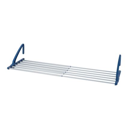 WENKO 63005800 - Suszarka na pranie 37,5x21 cm stal nierdzewna/srebrna/niebieska