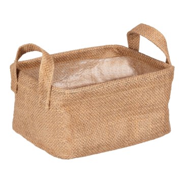 WENKO 64470100 - Kosz JUNA 20x15 cm brązowy