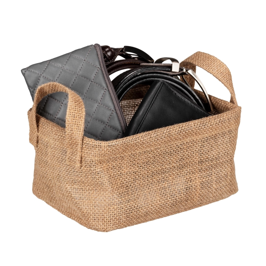 WENKO 64470100 - Kosz JUNA 20x15 cm brązowy